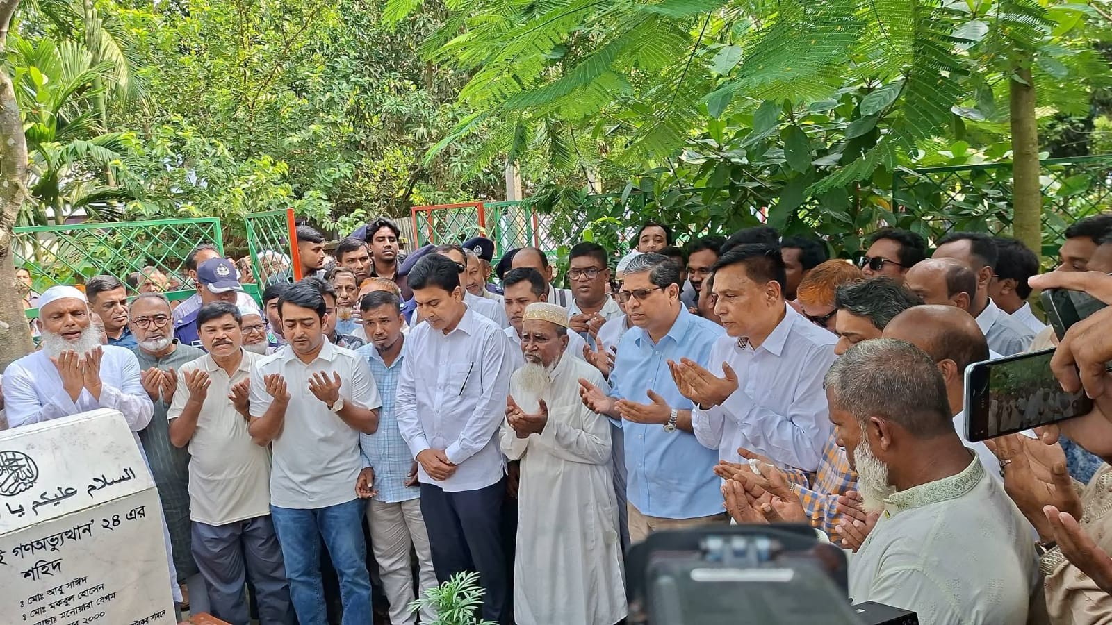 শহীদ আবু সাঈদের স্মৃতি সংরক্ষণে ১ কোটি টাকা বরাদ্দ